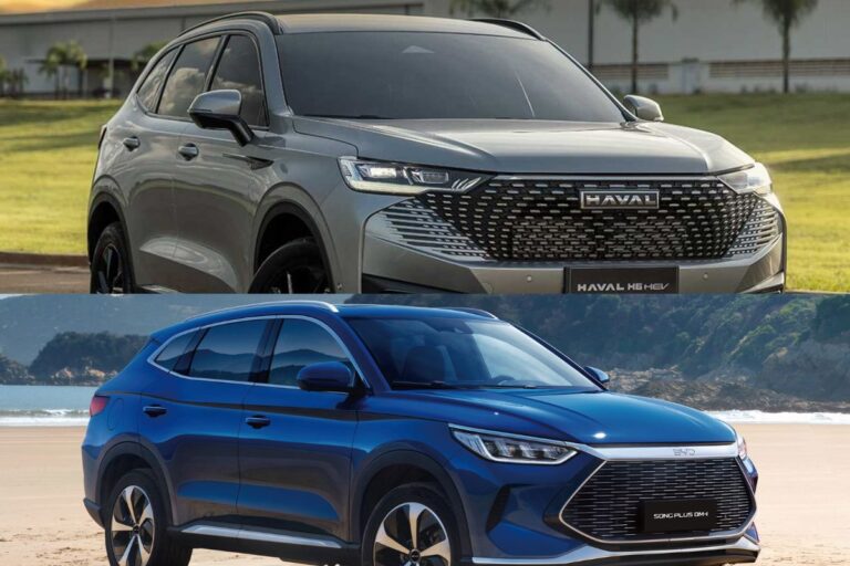 BYD Song Plus 2025 vs. GWM Haval H6 PHEV19: A Batalha das Novas Baterias em SUVs Híbridos